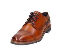 Schnürschuh BUGATTI "bugatti Businessschuhe Nappaleder", Herren, Gr. 42, braun (cognac), Nappaleder, Schuhe Schnürschuh (70146165-42)
