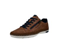 Sneaker BUGATTI, Herren, Gr. 44, cognac, Lederimitat, Schuhe Sneaker, Halbschuh, Freizeitschuh mit praktischem Reißverschluss (52325468-44) cognac
