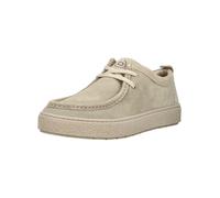 Schnürschuh BUGATTI "bugatti Halbschuhe Veloursleder", Herren, Gr. 43, beige, Veloursleder, Schuhe Schnürschuh (94688216-43) beige