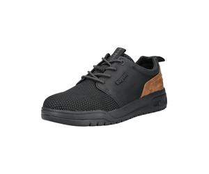 Schnürschuh BUGATTI "bugatti Sneaker Textil", Herren, Gr. 42, schwarz, Textil, Schuhe Schnürschuh (63805147-42) schwarz