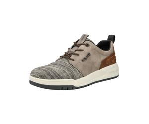 Schnürschuh BUGATTI "bugatti Sneaker Textil", Herren, Gr. 43, beige, Textil, Schuhe Schnürschuh (32472417-43) beige