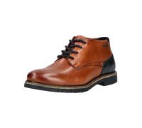 Schnürschuh BUGATTI "bugatti Stiefelette Leder", Herren, Gr. 42, cognac, Leder, Schuhe Schnürschuh (43758459-42) cognac