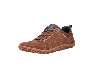 Schnürschuh CAMEL ACTIVE "camel active Barfußschuhe Halbschuhe Veloursleder", Herren, Gr. 44, braun, blau, Veloursleder, Schuhe Schnürschuh (74038417-44) braun, blau