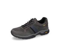 Schnürschuh CAMEL ACTIVE, Herren, Gr. 42, blau (asphalt, blau), Leder, Basic, Schuhe Schnürschuh, Sneaker, Freizeitschuh mit robuster Trekkingsohle (17453745-42) asphalt, blau