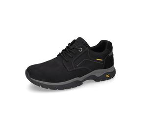 Schnürschuh CAMEL ACTIVE, Herren, Gr. 44, schwarz, Leder, Basic, Schuhe Schnürschuh, Sneaker, Freizeitschuh mit robuster Trekkingsohle (97905569-44) schwarz