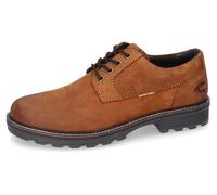 Schnürschuh CAMEL ACTIVE, Herren, Gr. 49, braun (cognac), Nubukleder, Schuhe Schnürschuh, Trachtenschuh, Freizeitschuh mit gepolsterter Innensohle (88659235-49)