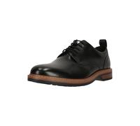 Clarks Originals Schnürschuh Alwin Lace Herren Leder schwarz Business mit Anziehlasche Gr. 41
