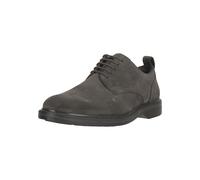 Schnürschuh CLARKS "Aldwin Lace", Herren, Gr. 42, grau, Schuhe Schnürschuh, mit Fersenschlaufe für einfaches Anziehen (12018168-42) grau