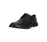 Schnürschuh CLARKS "Atticus", Herren, Gr. 41,5, schwarz, Leder, Schuhe Schnürschuh, im sportlichen Design (59677646-41,5) schwarz