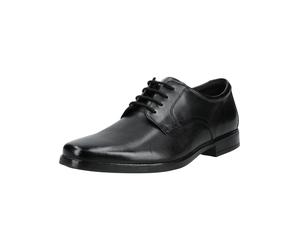 Schnürschuh CLARKS "Clarks Businessschuhe Leder", Herren, Gr. 42, schwarz, Leder, Schuhe Schnürschuh (10722740-42) schwarz