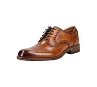 Schnürschuh CLARKS "Clarks Businessschuhe Leder", Herren, Gr. 43, tan, Leder, Schuhe Schnürschuh (42211441-43) tan