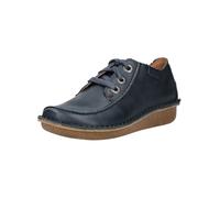 Clarks Damen Funny Dream Oxford, Navy Leather, 38 EU