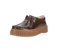 Clarks Torhill Bee Mokassin Schuhe braun Lack 26186667 - Größe 39,5