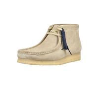 Schnürschuh CLARKS "Clarks Halbschuhe Veloursleder", Herren, Gr. 42, beige, Veloursleder, Schuhe Schnürschuh (76353259-42) beige