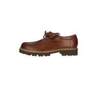 Schnürschuh CLARKS "Cleyhill Seam", Herren, Gr. 42,5, braun (dunkelbraun, schwarz), Leder, Schuhe Schnürschuh, mit XTRALITE-Laufsohle (40920812-42,5) dunkelbraun, schwarz