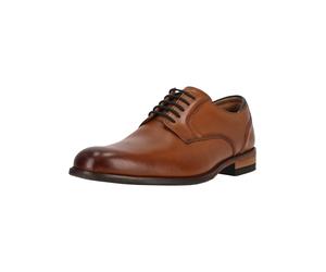 Schnürschuh CLARKS "CraftArlo", Herren, Gr. 41,5, braun, Leder, Schuhe Schnürschuh, mit gezielter Dämpfung für optimalen Komfort (79835566-41,5) braun