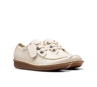 Clarks Damen Funny Dream Oxford, Cream Leather, 36 EU