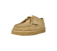 Schnürschuh CLARKS "Meare Walla", Herren, Gr. 42, hellbraun, Schuhe Schnürschuh, mit anatomischem Fußbett (61155157-42) hellbraun