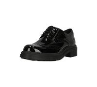 Schnürschuh CLARKS "Orinoco3 Derby", Damen, Gr. 39,5, schwarz, Leder, Schuhe Schnürschuh, mit robuster Sohle (87688557-39,5) schwarz