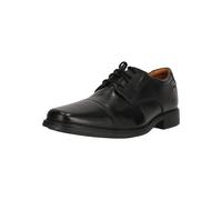 Schnürschuh CLARKS "Tilden", Herren, Gr. 40, schwarz, Leder, Schuhe Schnürschuh, im klassischen Design (47867135-40) schwarz