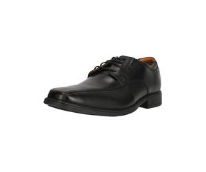 Schnürschuh CLARKS "Tilden", Herren, Gr. 42,5, schwarz, Leder, Schuhe Schnürschuh, im klassischem Design (31813241-42,5) schwarz