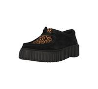 Schnürschuh CLARKS "Torhill Bee", Damen, Gr. 40, schwarz, braun, Kunstfaser, Leder, Schuhe Schnürschuh, im angesagten 90er-inspirierten Look (27215718-40) schwarz, braun