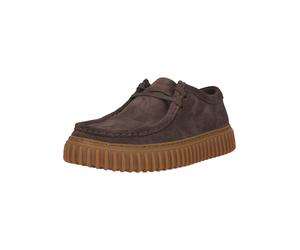 Schnürschuh CLARKS "Torhill", Herren, Gr. 41, braun, Schuhe Schnürschuh, aus Premium-Materialien (12828633-41) braun