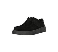Schnürschuh CLARKS "Torview", Herren, Gr. 42,5, schwarz, Schuhe Schnürschuh, mit klobiger Laufsohle (75899361-42,5) schwarz