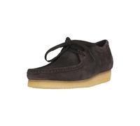 Schnürschuh CLARKS "Wallabee", Herren, Gr. 44,5, braun, Schuhe Schnürschuh, mit feiner Kreppsohle (99285230-44,5) braun