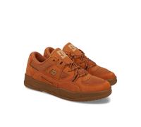 Schnürschuh DC SHOES "Construct", Herren, Gr. 6,5(38,5), braun (braun, gum), Obermaterial:54.6% Leder, 20.9% Synthetikmaterial, 25.5% Polyester., Schuhe Schnürschuh (73843815-6,5) braun, gum
