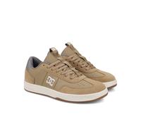 Schnürschuh DC SHOES "DC Astrix", Herren, Gr. 7,5(40), weiß (tan, sanftes weiß), Obermaterial:61.35% Leder, 38.65% Synthetikmaterial;, Schuhe Schnürschuh (70485969-7,5) tan, sanftes weiß