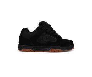 Schnürschuh DC SHOES "DC Coiler", Herren, Gr. 9,5(42,5), schwarz (schwarz, gum), Obermaterial:42.52% Leder, 34.74% Synthetikmaterial, 22.74% Polyester., Schuhe Schnürschuh (69870913-9,5) schwarz, gum