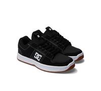 Schnürschuh DC SHOES "Lynx Zero", Herren, Gr. 6(38), schwarz-weiß (schwarz, schwarz, weiß), Obermaterial:50.51% Leder, 39.8% Synthetikmaterial, 9.69% Microfaser;, Schuhe Schnürschuh (85137256-6) schwa