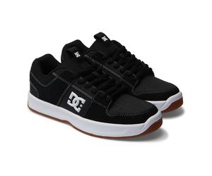Schnürschuh DC SHOES "Lynx Zero", Herren, Gr. 6,5(38,5), schwarz-weiß (schwarz, schwarz, weiß), Obermaterial:50.51% Leder, 39.8% Synthetikmaterial, 9.69% Microfaser;, Schuhe Schnürschuh (85137256-6,5)
