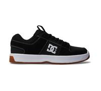 Schnürschuh DC SHOES "Lynx Zero", Herren, Gr. 7(39), schwarz-weiß (schwarz, schwarz, weiß), Obermaterial:50.51% Leder, 39.8% Synthetikmaterial, 9.69% Microfaser;, Schuhe Schnürschuh (85137256-7) schwa