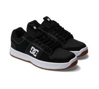 Schnürschuh DC SHOES "Lynx Zero", Herren, Gr. 8(40,5), schwarz-weiß (schwarz, schwarz, weiß), Obermaterial:50.51% Leder, 39.8% Synthetikmaterial, 9.69% Microfaser;, Schuhe Schnürschuh (85137256-8) sch