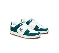 Schnürschuh DC SHOES "Manteca", Herren, Gr. 13(47), dunkelgrün, Obermaterial:Obermaterial: Leder (Kuh) / Futter: Textil / Außensohle: Gummi;, Schuhe Schnürschuh (88346111-13) dunkelgrün