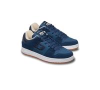 Schnürschuh DC SHOES "Manteca Se", Herren, Gr. 10 (43), schwarz denim, Obermaterial: Leder / Futter: Textil / Außensohle: Gummi., Schuhe Schnürschuh (29402006-10) schwarz denim