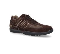 Dockers by Gerli Sneaker Herren – Low-Top Schnürer, Braun, Größe 40 EU