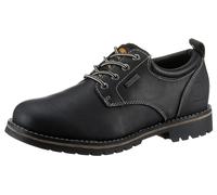 Dockers Herren-Schnürhalbschuh Schwarz schwarz42