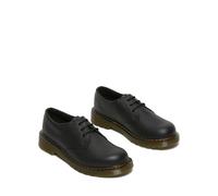 Schnürschuh DR. MARTENS "1461 Y Black Softy T Youth Lace Shoe", Kinder, Gr. 37, schwarz, Glattleder, Schuhe Schnürschuh, Kinderschuh, Schnürschuh, Freizeitschuh mit Blockabsatz (58326066-37) schwarz