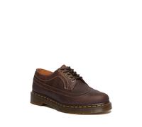 Schnürschuh DR. MARTENS "3989 YS", Damen, Gr. 39, braun, Leder, Schuhe Schnürschuh, Halbschuh mit typischer Kontrast-Rahmennaht (41191507-39) braun