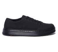 Schnürschuh DR. MARTENS "6 Eye Brookline", Herren, Gr. 41, schwarz, Textil, Schuhe Schnürschuh, Plateauschuh, Chunky Halbschuh, Sneaker mit 6-Loch Schnürung (11424722-41) schwarz