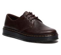 Schnürschuh DR. MARTENS "BROOKLINE LO LEDER SCHUHE", Herren, Gr. 45, braun (dunkelbraun), Leder, klassisch, Schuhe, Freizeitschuh, Halbschuh, mit Luftkammern Laufsohle (37825612-45) dunkelbraun