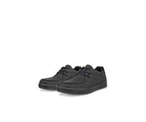 Schnürschuh ECCO "BYWAY M MOC TOE", Herren, Gr. 44, schwarz, Nubukleder, Schuhe Schnürschuh, Halbschuh, Schnürer, Freizeitschuh in Mokassin-Form (95453730-44) schwarz