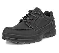 Schnürschuh ECCO "Rugged Track Wp Moc Toe", Herren, Gr. 48, schwarz, Leder, Schuhe Schnürschuh, Sneaker, Outdoorschuh mit waterproof-Ausstattung (19760467-48)