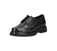 Schnürschuh GABOR COMFORT "Gabor Comfort Halbschuhe Leder", Damen, Gr. 39, schwarz, Leder, casual, Schuhe (37150633-39) schwarz