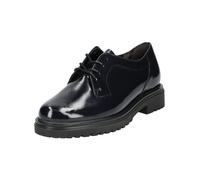 Schnürschuh GABOR COMFORT "Gabor Comfort Halbschuhe Leder", Damen, Gr. 40,5, blau (ocean), Leder, casual, Schuhe (31552012-40,5) ocean