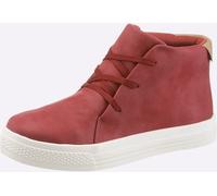 Schnürschuh HEINE, Damen, Gr. 39, rot, Synthetik, Schuhe Schnürschuh (45566951-39) rot