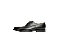 Schnürschuh HENRY STEVENS "Marshall PO Businessschuh", Herren, Gr. 43,5, schwarz, Kalbsleder, Schuhe Schnürschuh, Herren Halbschuhe Leder handgefertigt, Anzugschuhe (56843015-44) schwarz